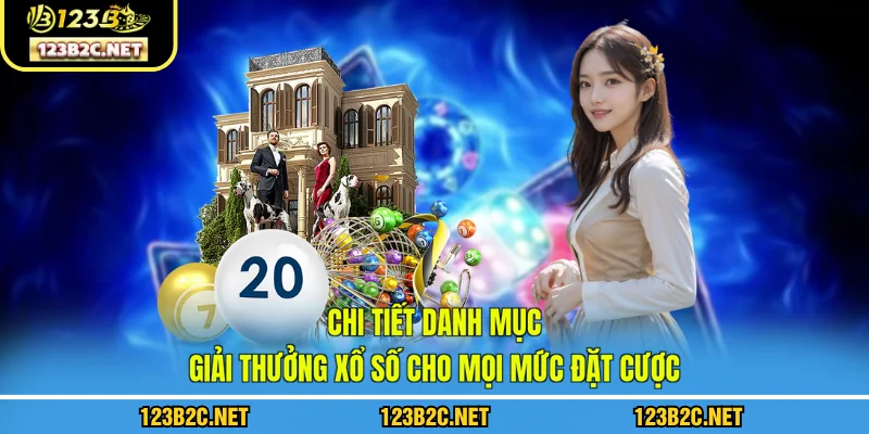 Chi tiết danh mục giải thưởng xổ số cho mọi mức đặt cược