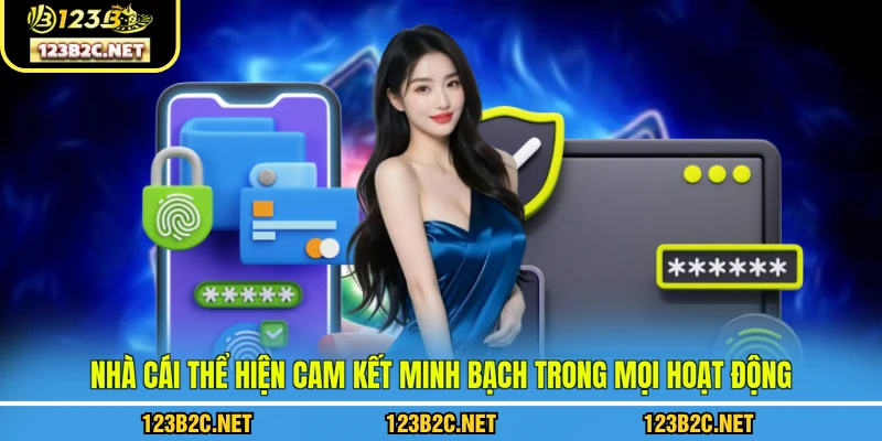 Nhà cái 123B thể hiện cam kết minh bạch trong mọi hoạt động
