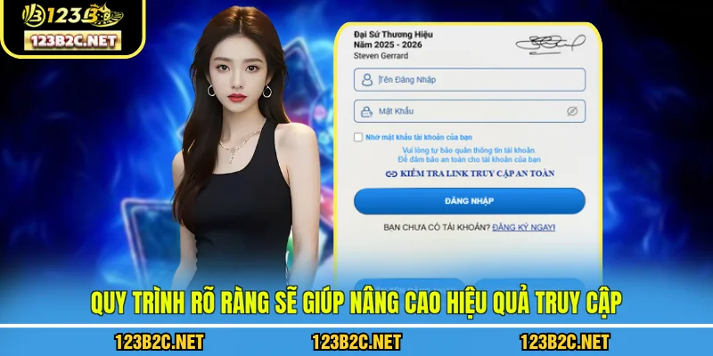 Quy trình rõ ràng sẽ giúp nâng cao hiệu quả truy cập